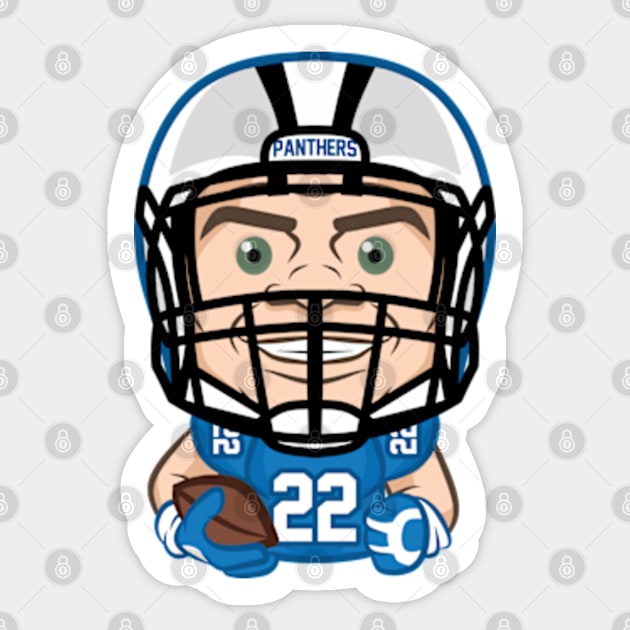 Christian McCaffrey Sticker by Mudahan Muncul 2022